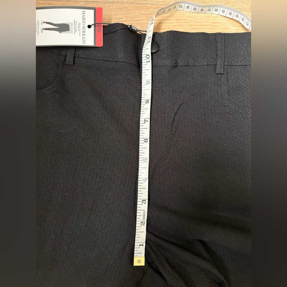 💙 Mario Serrani - Women's Pull-on Black Stretchy Pants (NWT) - Picture 13 of 14